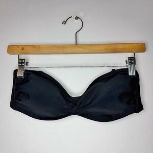 Wild Fable M Black Strapless Swim Top